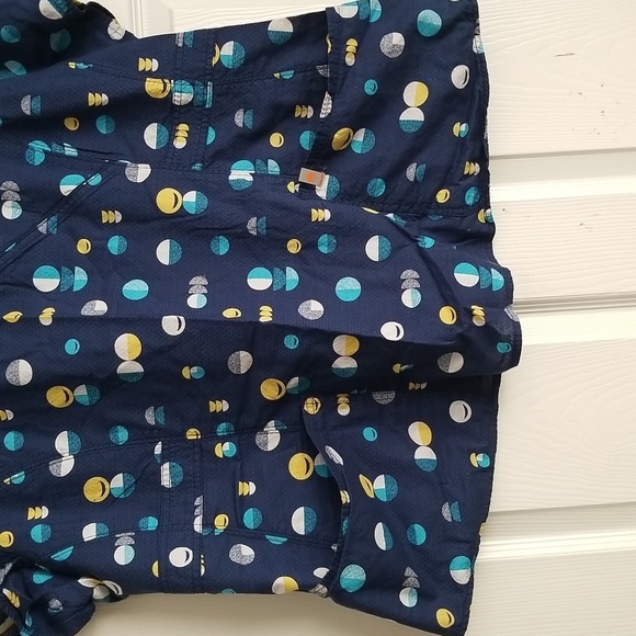 Code Happy Women's Scrub Top - Picture 2 of 11